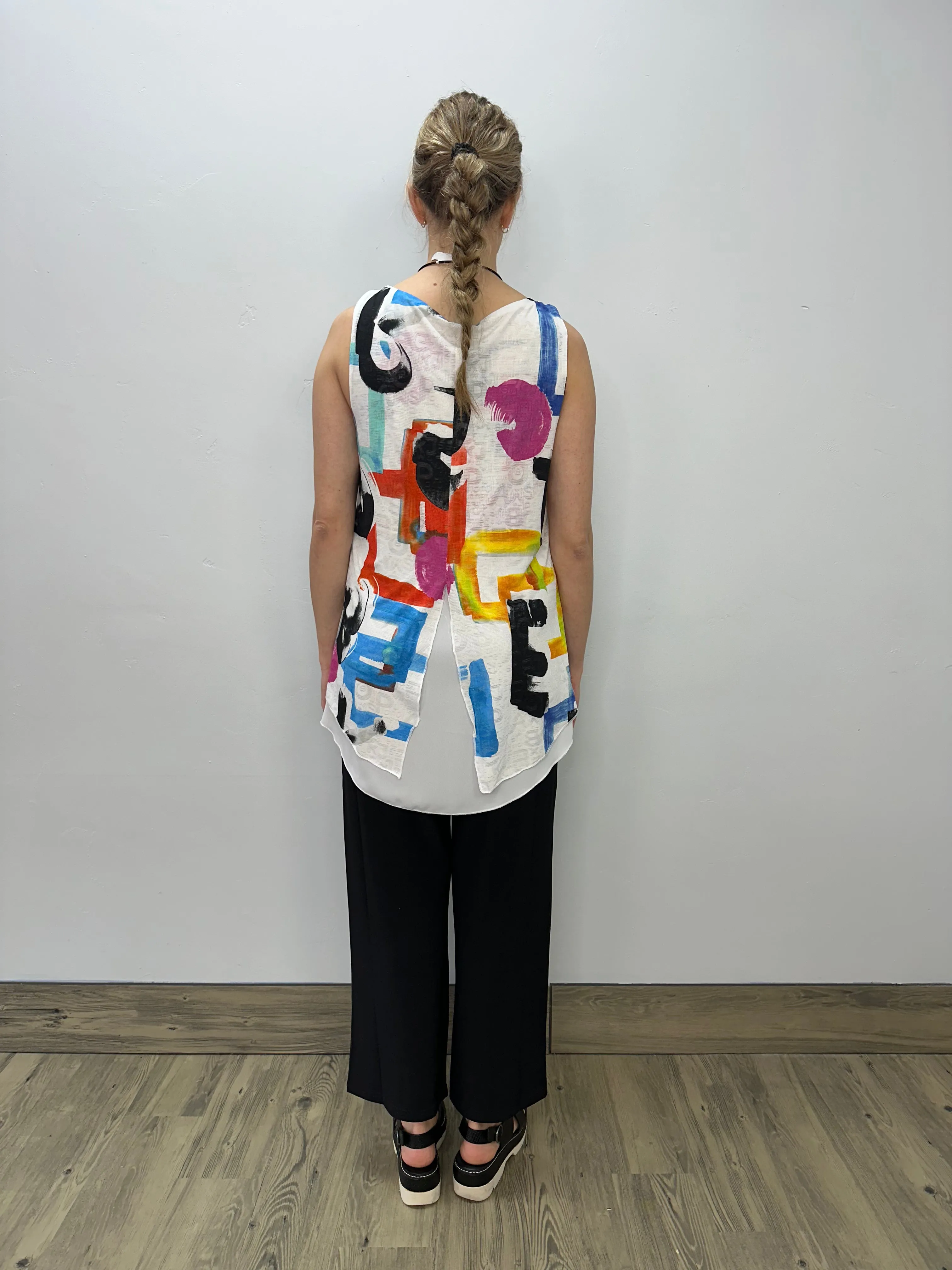 Sleeveless Layered Tunic