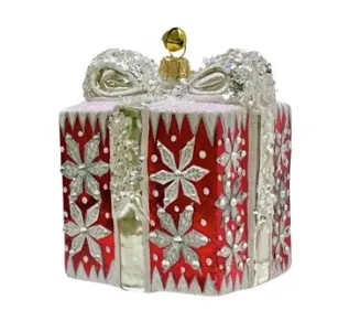 Snow Wrap Ornament by JingleNog