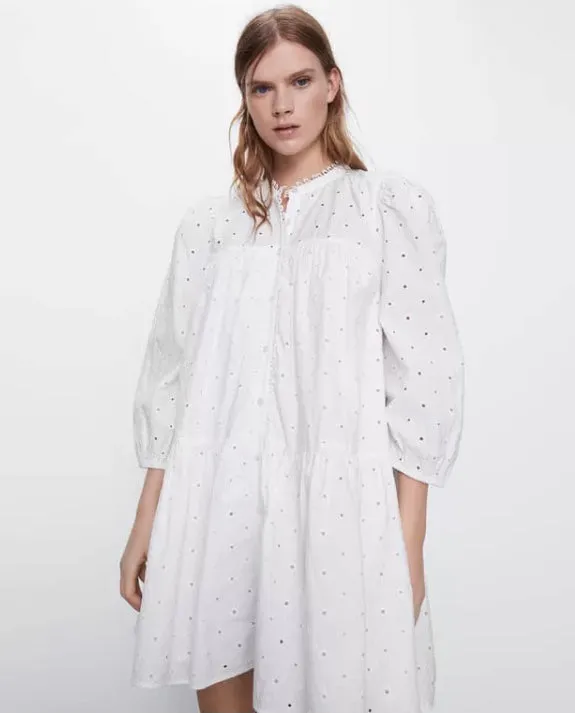 Stratton Eyelet Dress