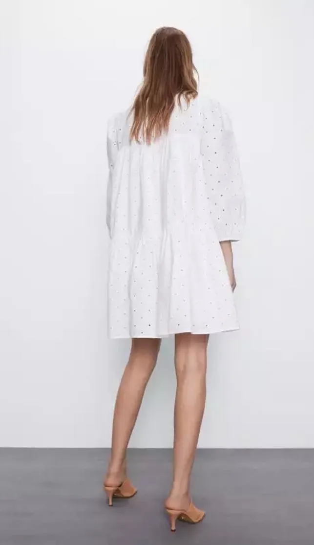 Stratton Eyelet Dress