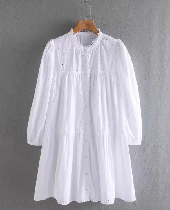 Stratton Eyelet Dress