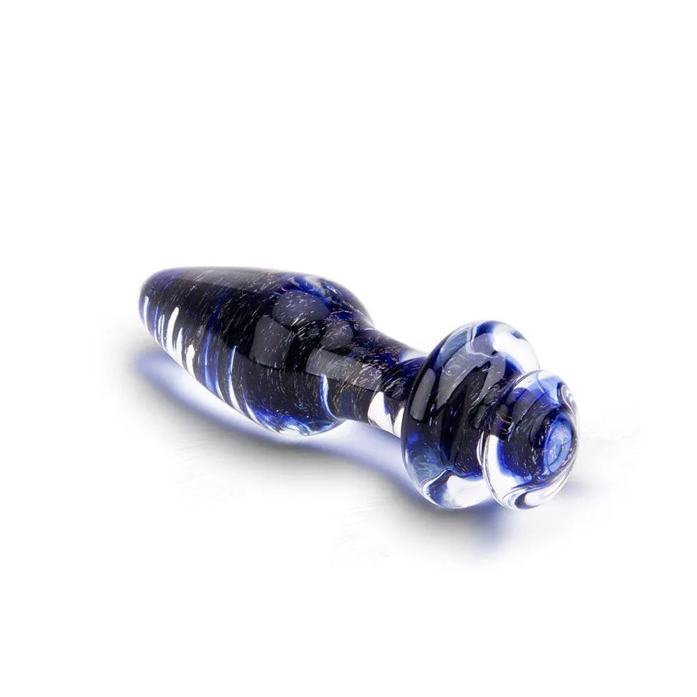 Super Tornado Monaco Blue Artisanal Butt Plug