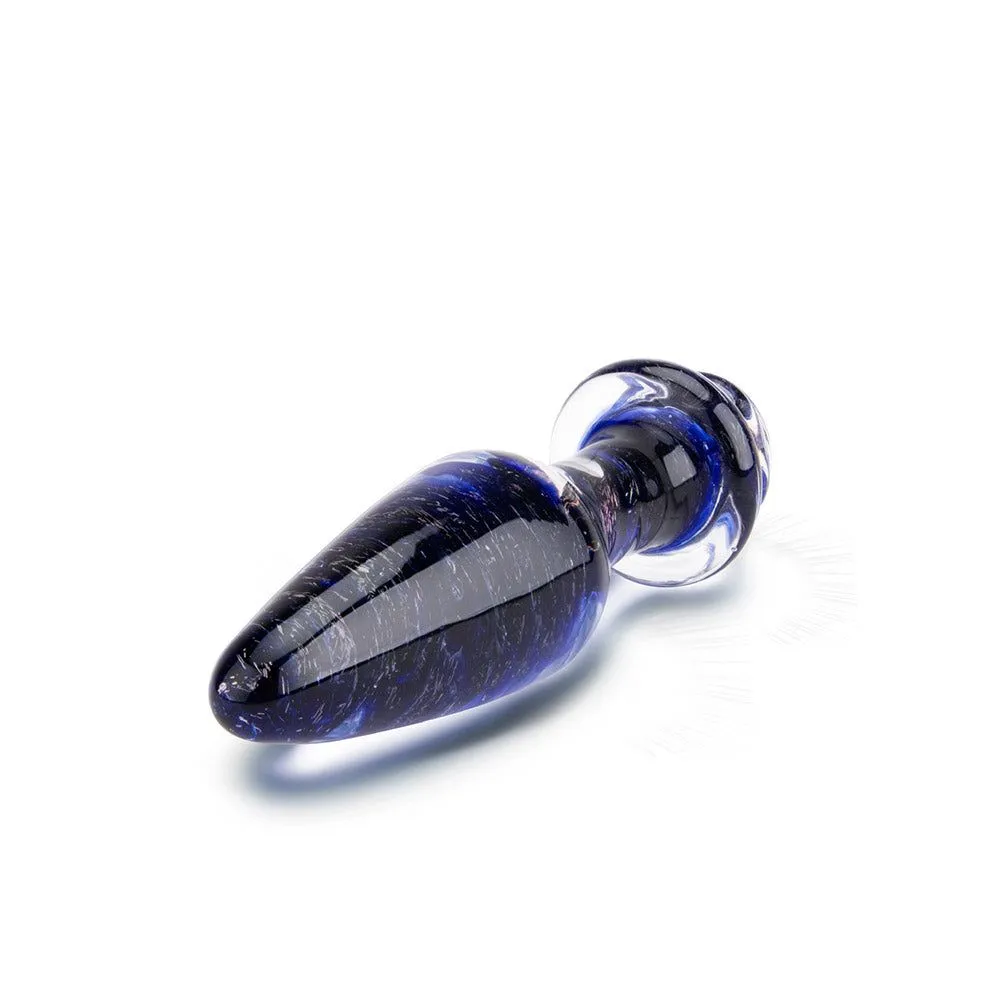 Super Tornado Monaco Blue Artisanal Butt Plug
