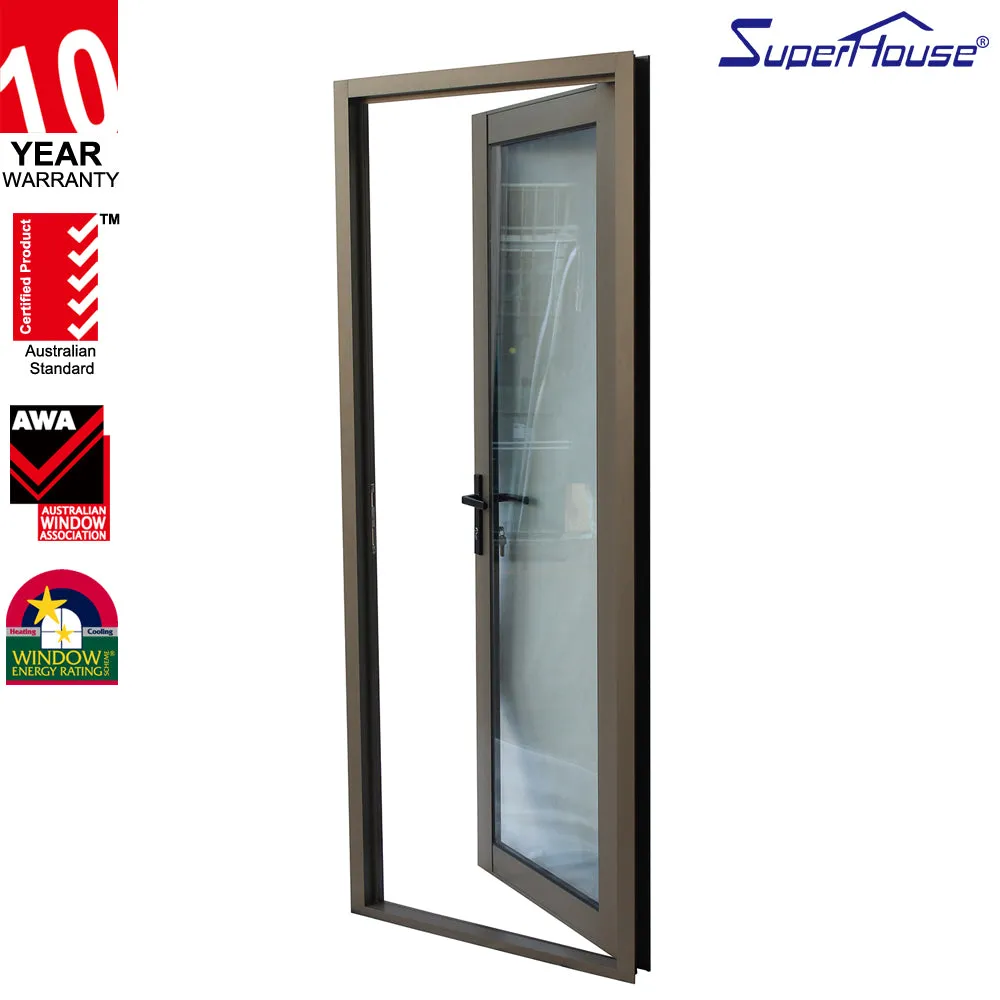 Superhouse American Entry Door With Continuous Anti-Thief Hinges