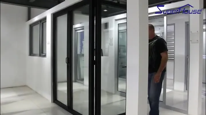Superhouse Chinese Top Factory Production Aluminum Bi-Folding Window&Door With High Performance