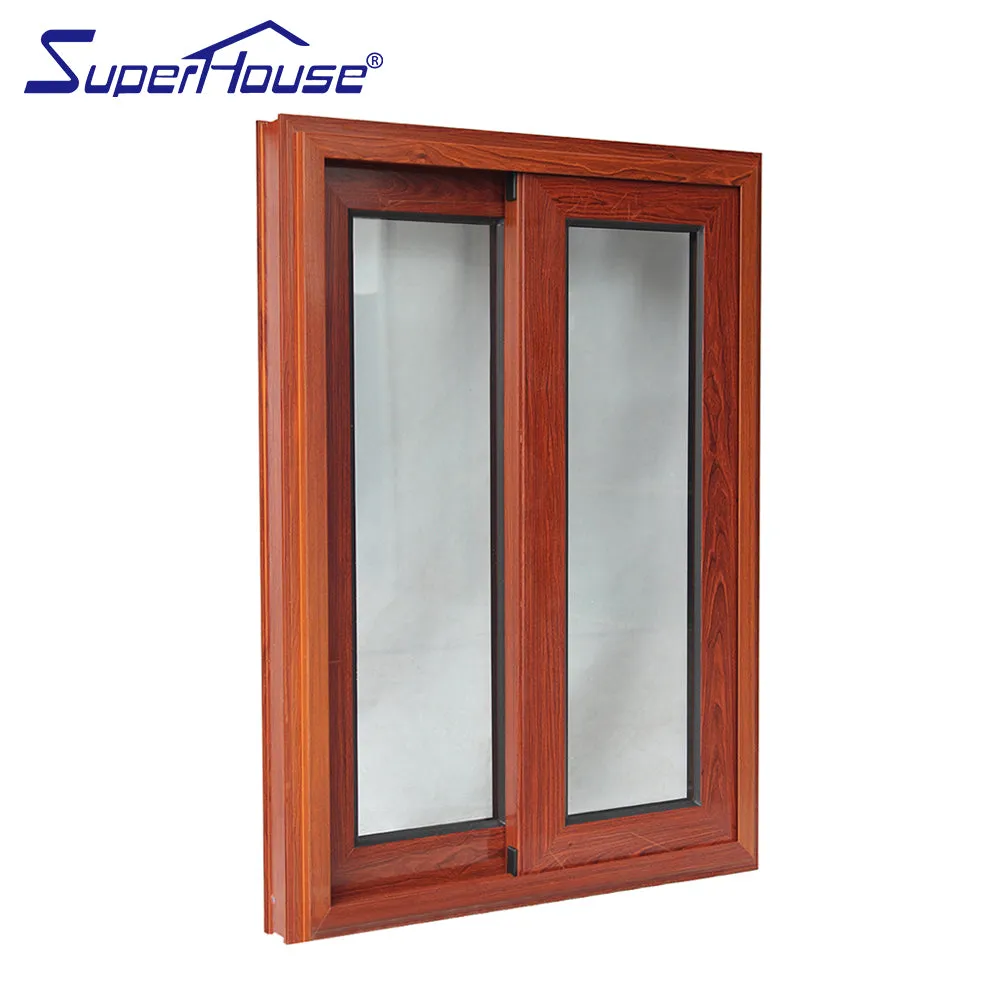 Superhouse Picture aluminum frame glass wood door wooden door for front door design with AS2047/CAS//DADE/NFRC/NOA certification