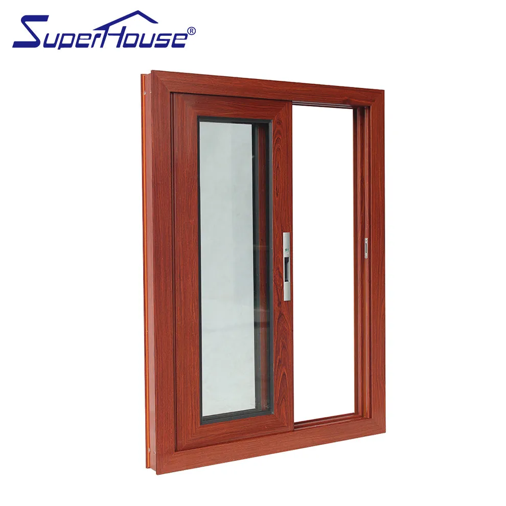 Superhouse Picture aluminum frame glass wood door wooden door for front door design with AS2047/CAS//DADE/NFRC/NOA certification