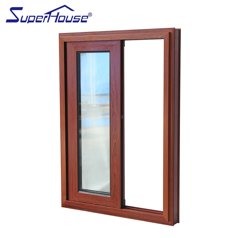 Superhouse Picture aluminum frame glass wood door wooden door for front door design with AS2047/CAS//DADE/NFRC/NOA certification