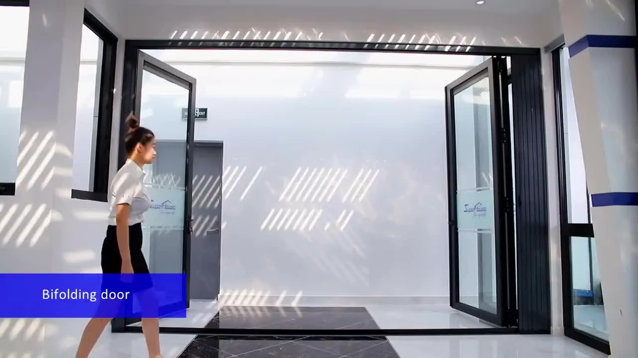 Superwu Superwu Australian Standard Aluminium Bi-folding Windows for residencial