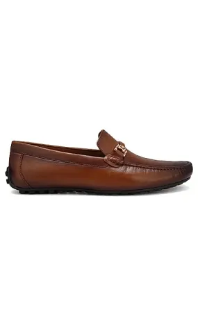 Tan Leather Moccasins