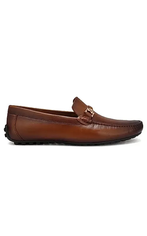 Tan Leather Moccasins
