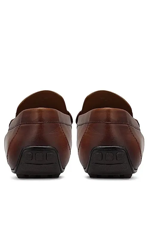 Tan Leather Moccasins