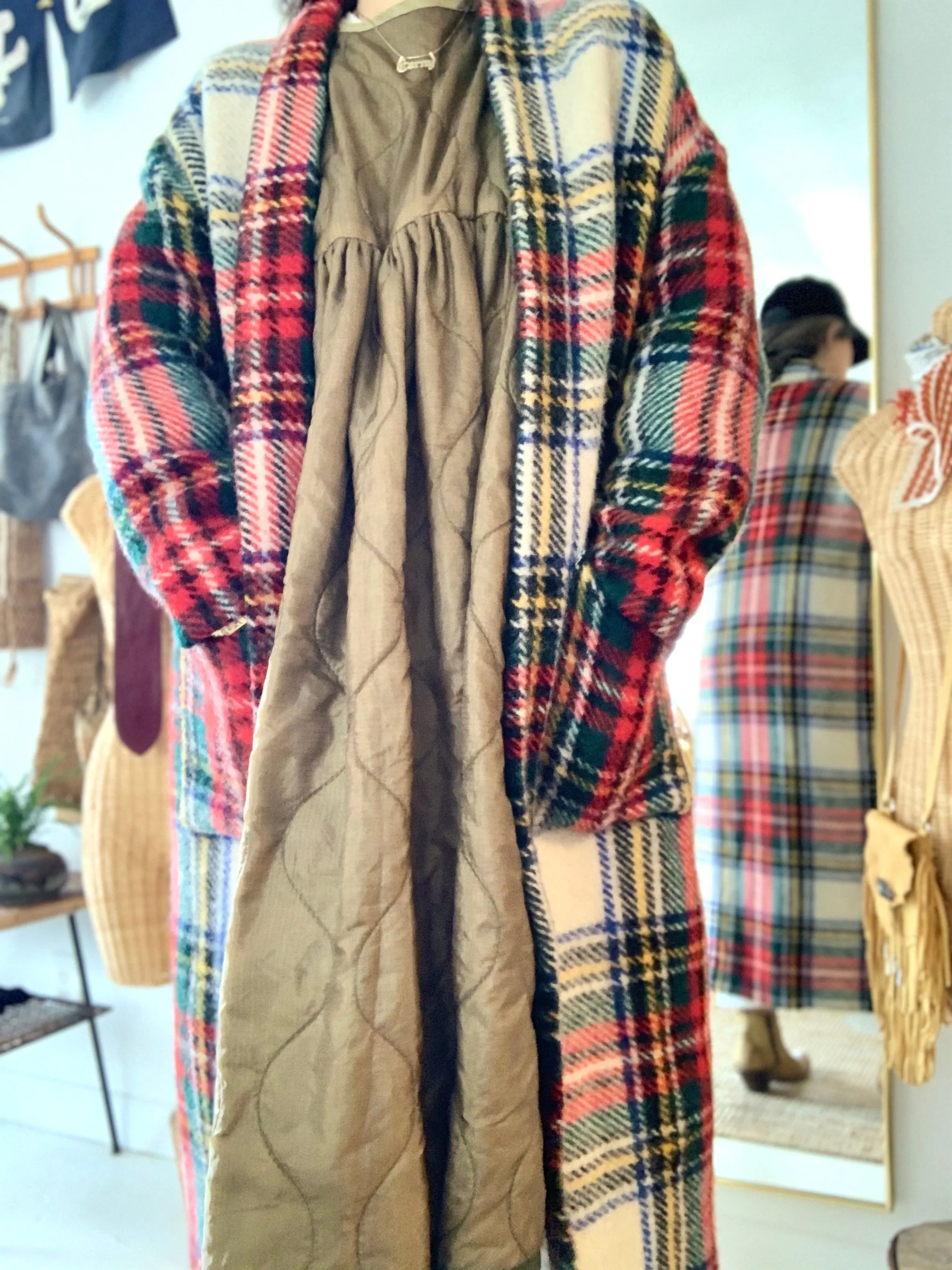Tartan Duster Coat
