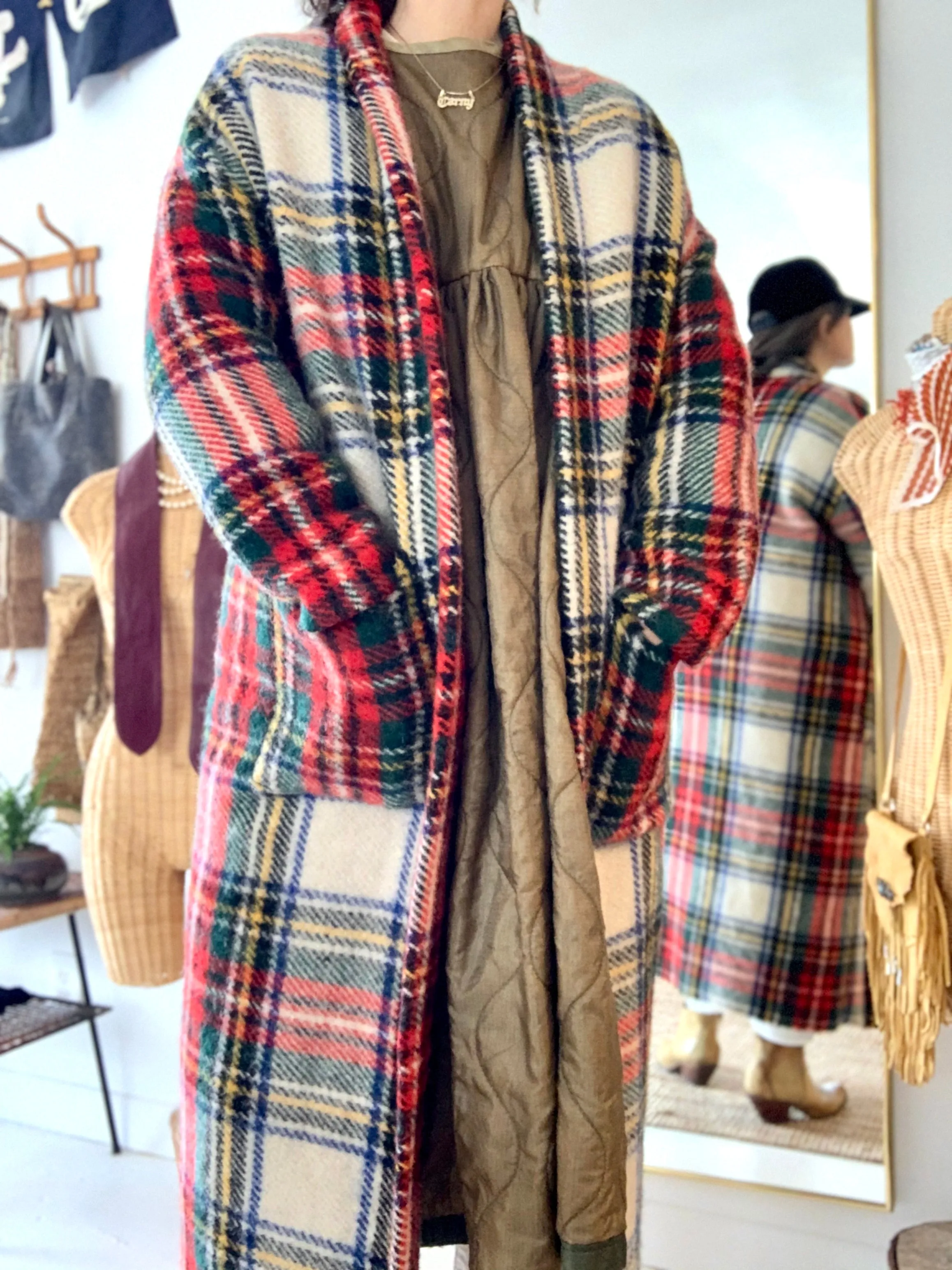 Tartan Duster Coat