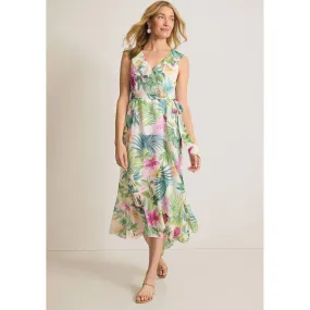 Tommy Bahama Women's Tropical Bliss Sleeveless Maxi Dress - White