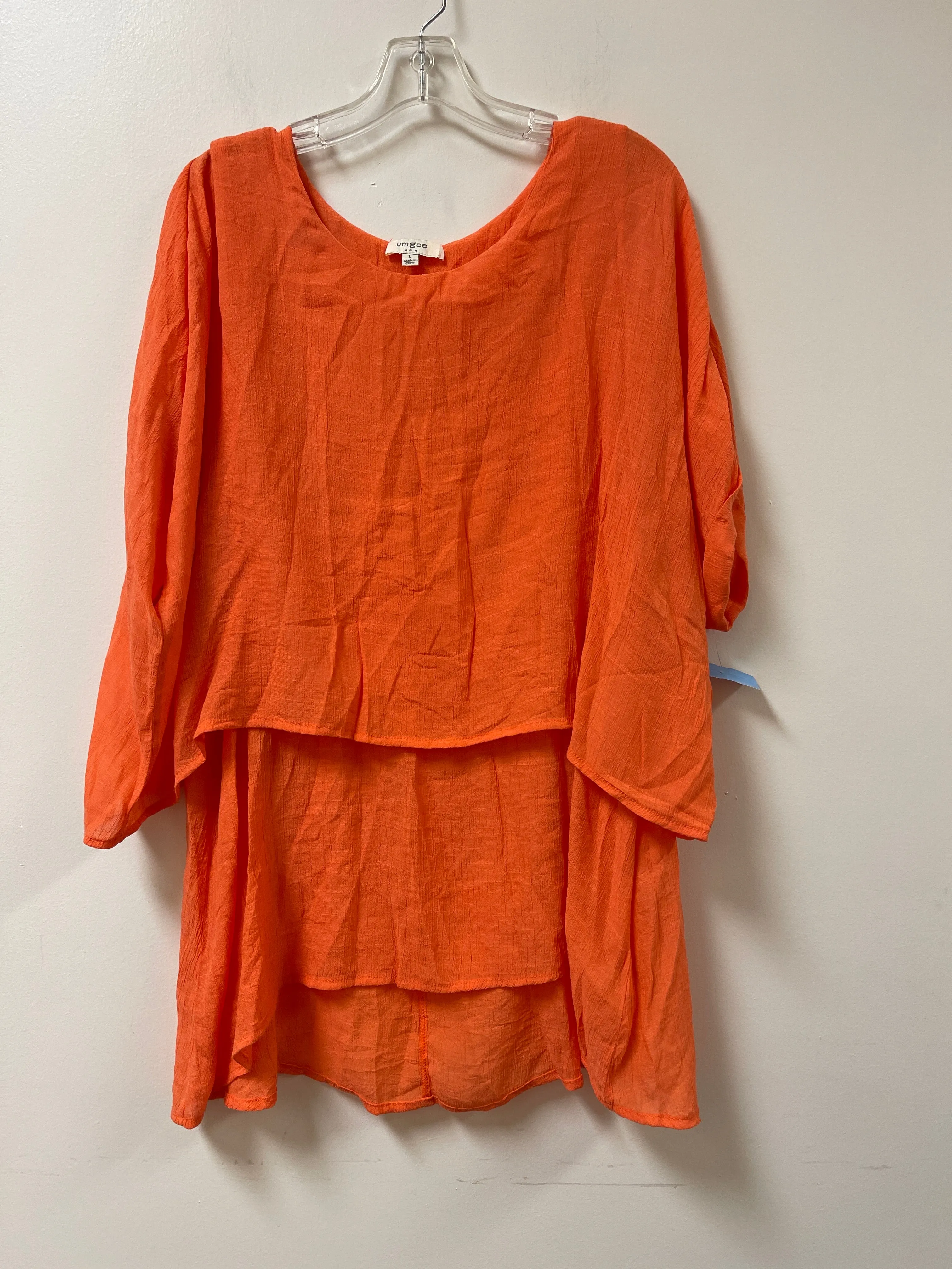 Tunic Short Sleeve By Umgee  Size: L