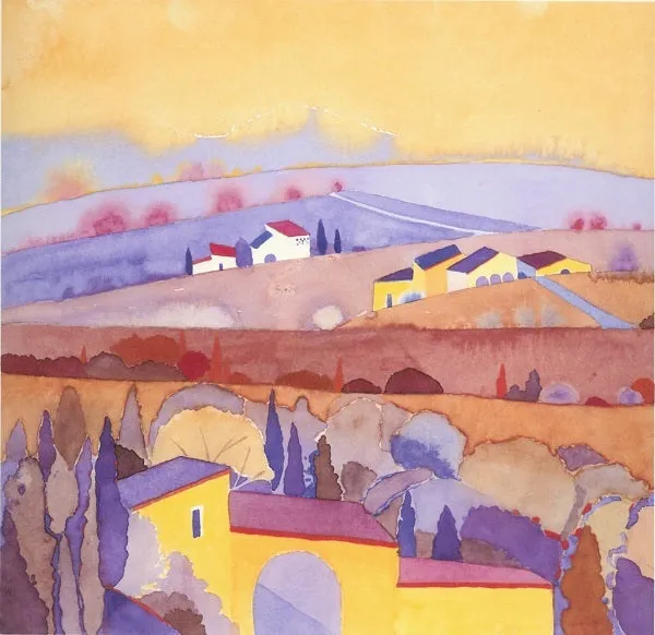 Tuscan Landscape. Giclee 58/75 (GL53)
