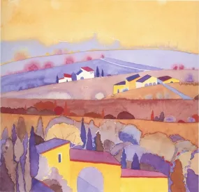 Tuscan Landscape. Giclee 58/75 (GL53)