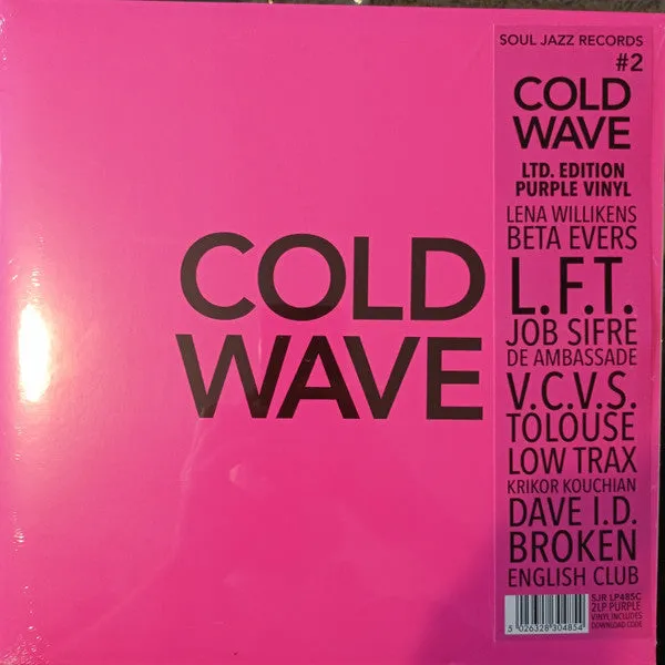 V/A - Soul Jazz Records presents--COLD WAVE #2 (PURPLE VINYL, INDIE EXCLUSIVE)