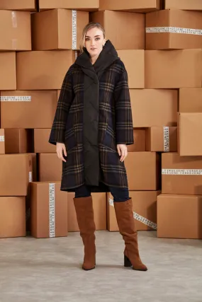 VERGE | RUSH COAT - CHECK