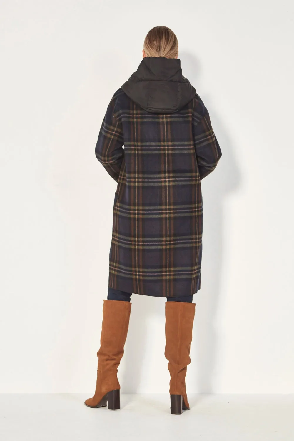 VERGE | RUSH COAT - CHECK