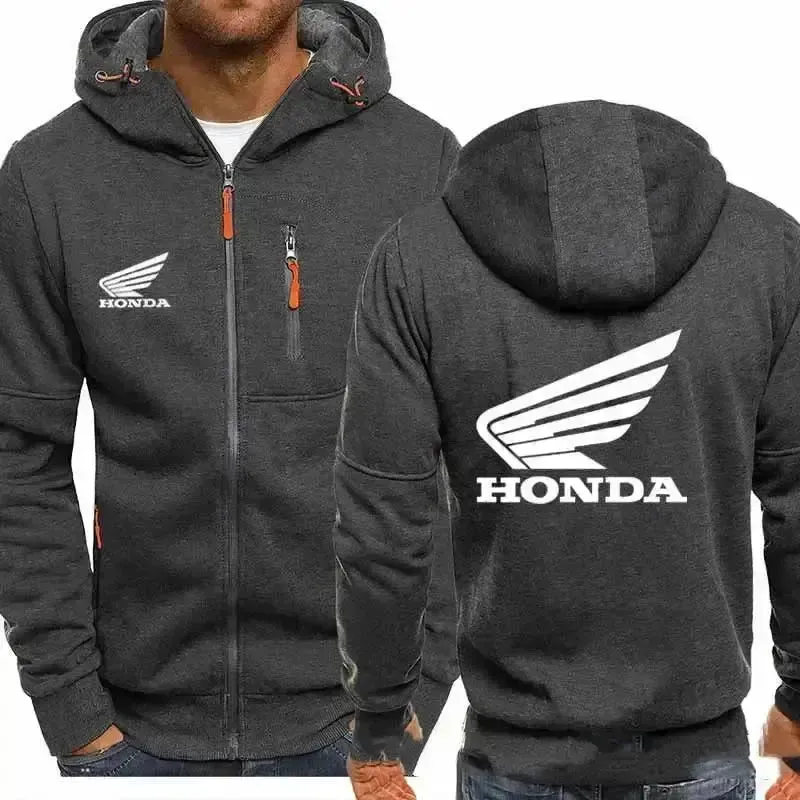 Veste a capuche style HONDA