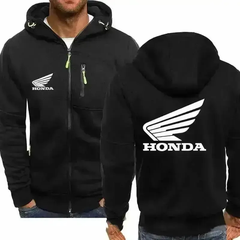 Veste a capuche style HONDA