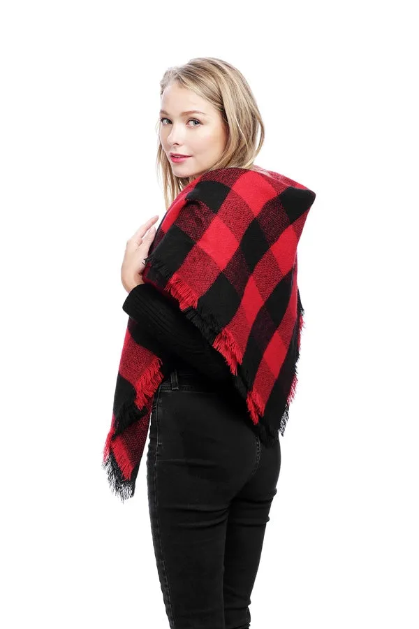 Waiting for Winter Oversized Blanket Scarf