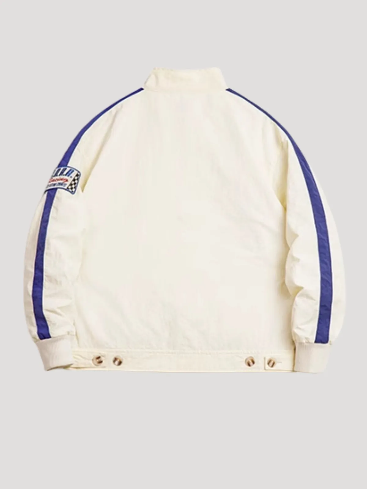 WLS Retro Embroidered Racing Jacket