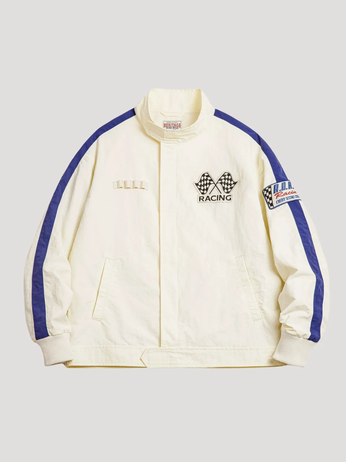 WLS Retro Embroidered Racing Jacket