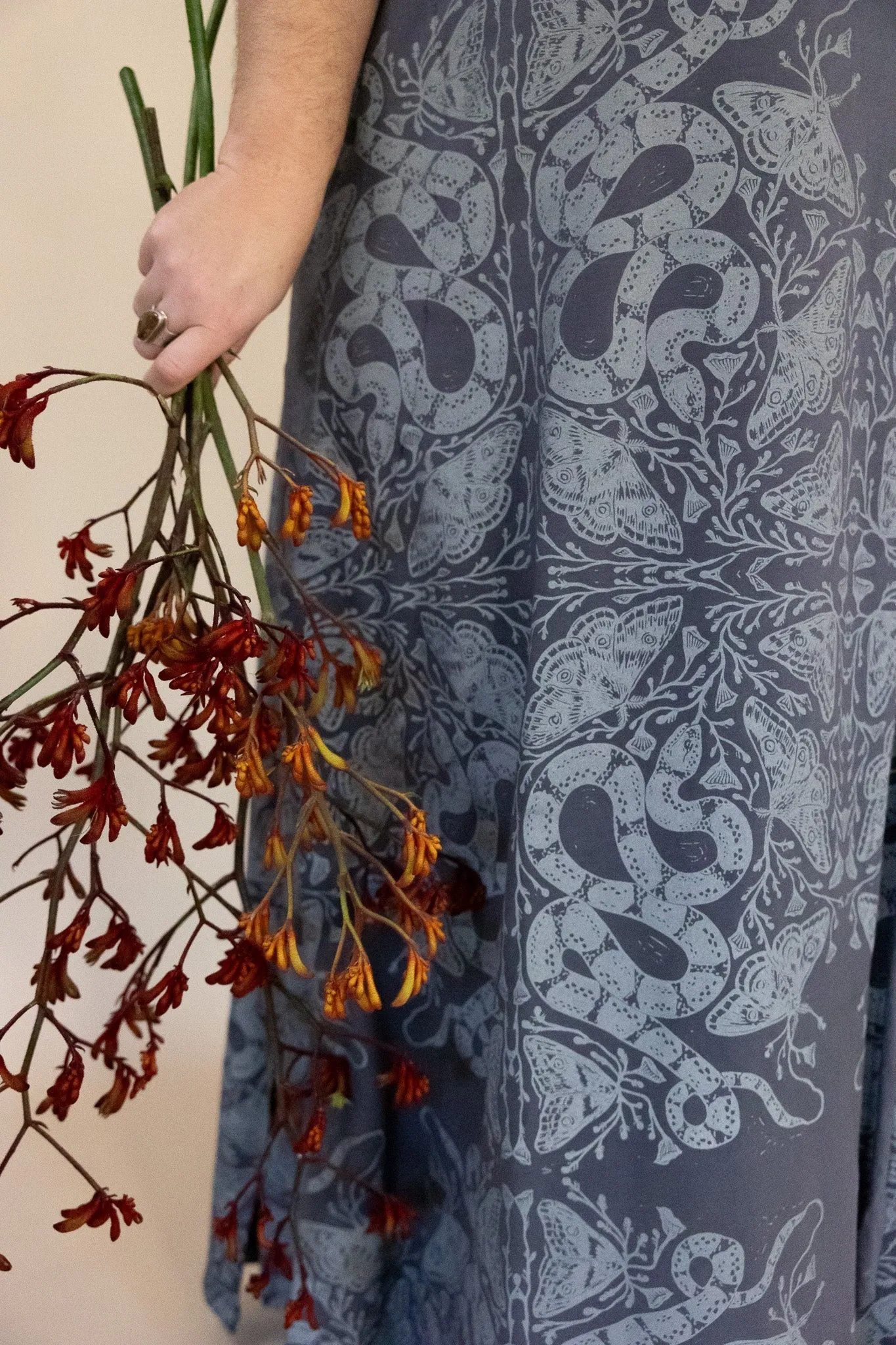 Wrap Dress - Nightwalk Print (size 10)