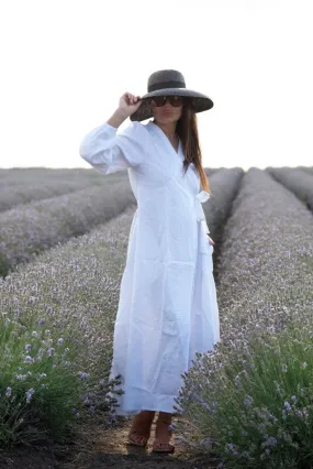 Wrap Linen Dress NAPOLI