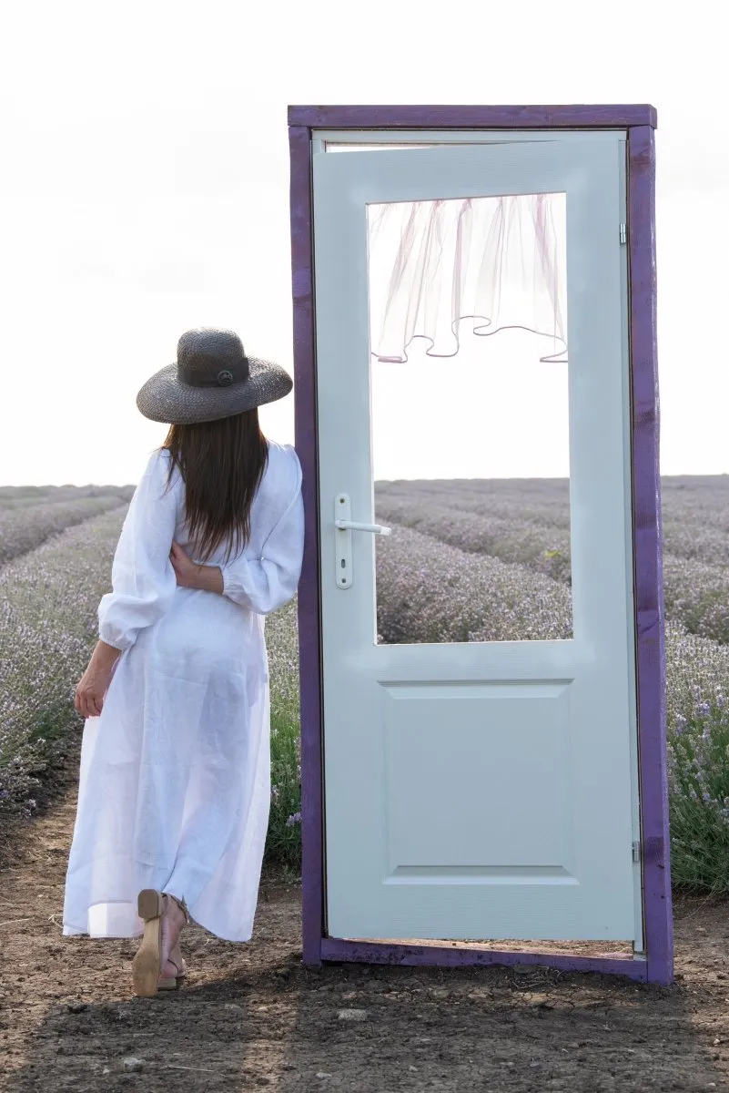 Wrap Linen Dress NAPOLI