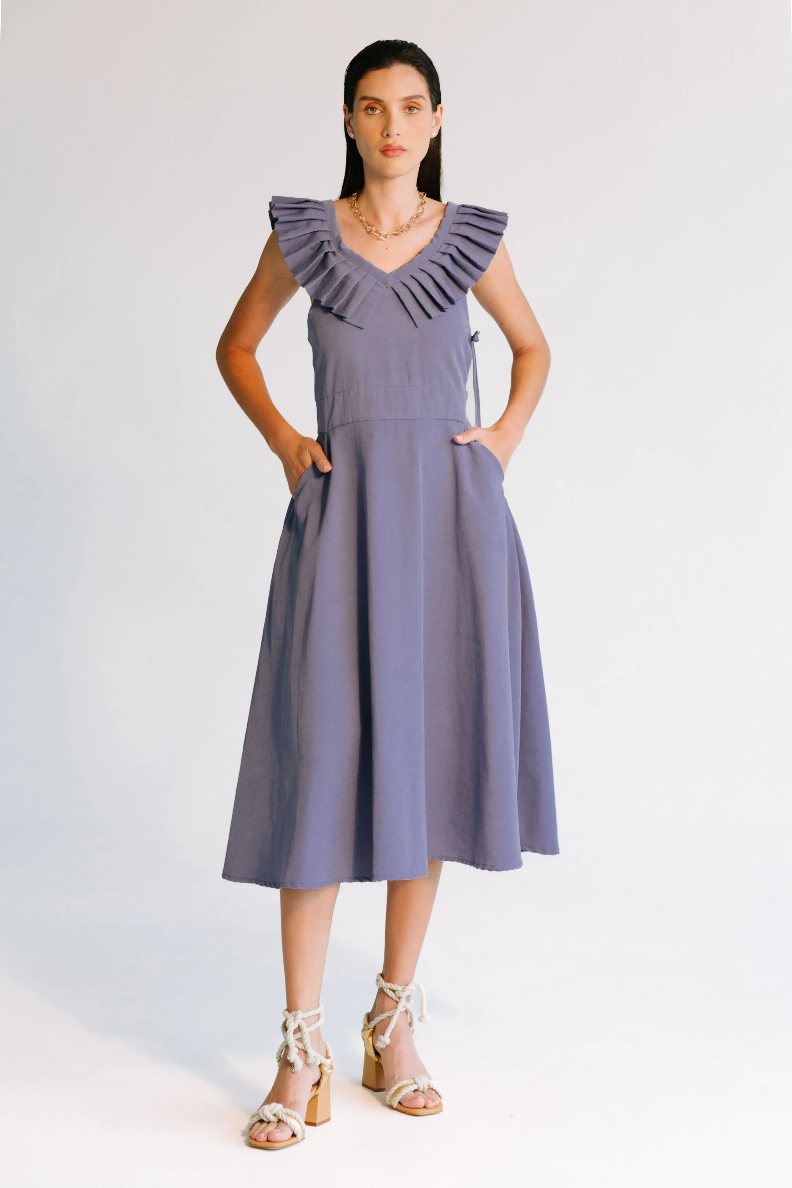 Yailyn Dress - Blue
