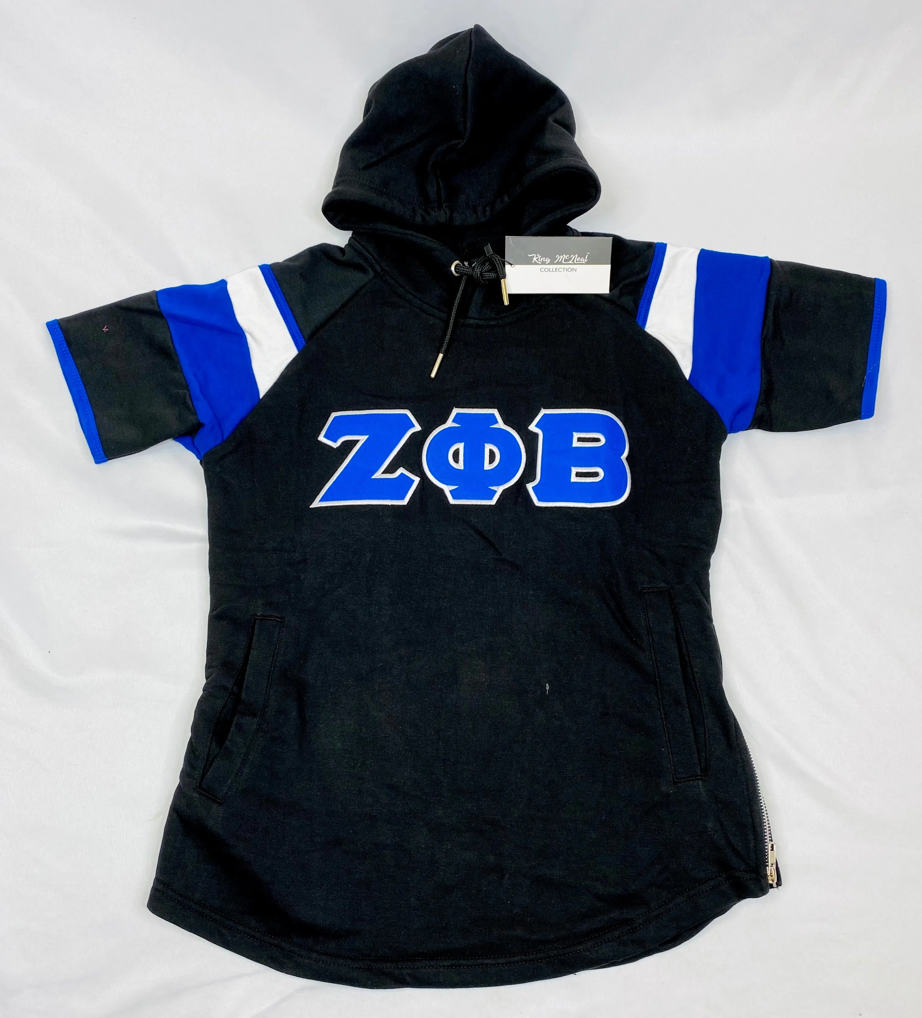 Zeta Black SS Hoodie