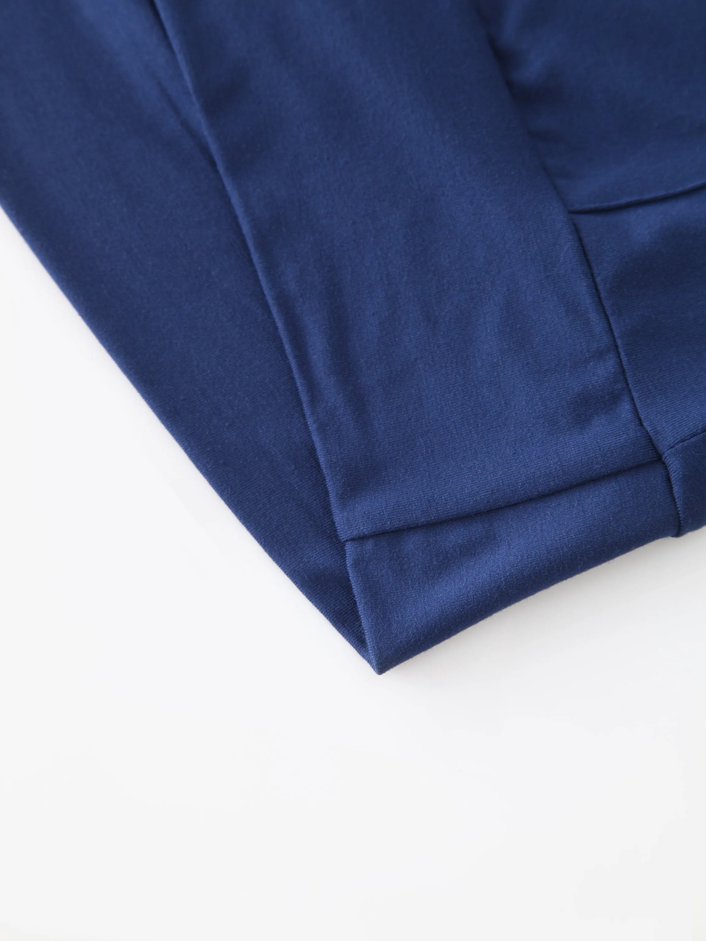 ZIP UP HOODIE-NAVY